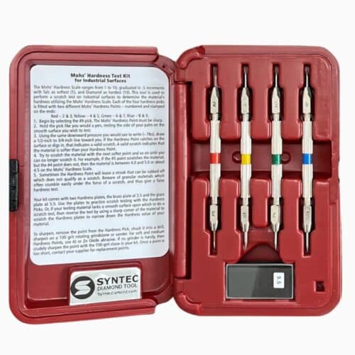 Mohs - Scratch Tester Kit